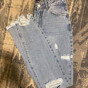 Missguided slim straight jeans
